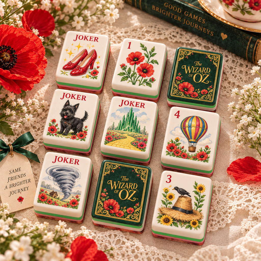 Premium TWOZ Mahjong Tiles Set TNSM